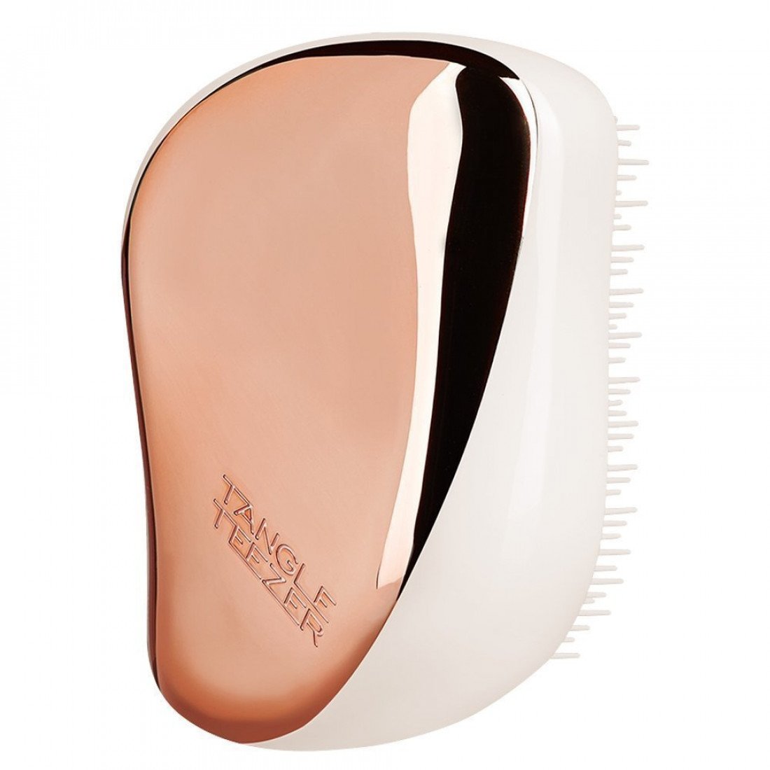 Rose Gold Tangle Teezer Compact Hair Brush Mocho